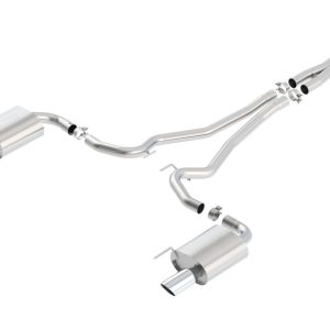 Borla S-Type Cat-Back 15-17 Ford Mustang GT 5.0L V8 MT/AT 2.5in pipe 4in tip