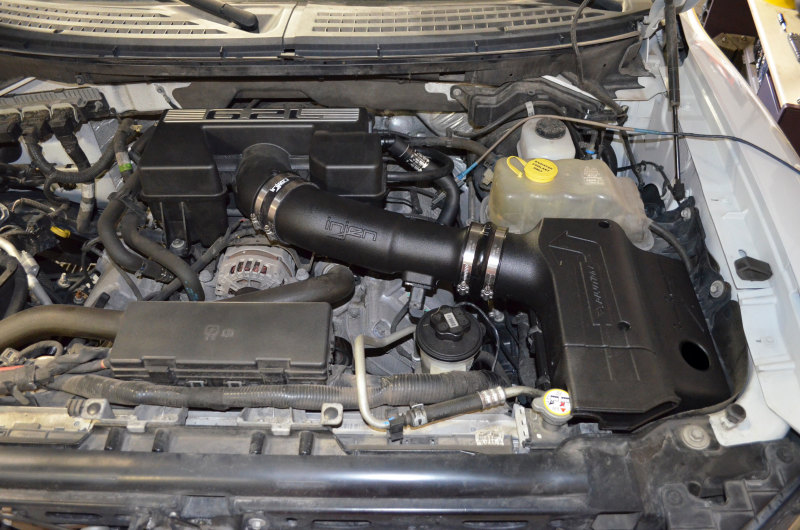 Injen 10-14 Ford F-150/F-150 Raptor V8 6.2L Evolution Intake (w/Oiled Filter) - Image 4