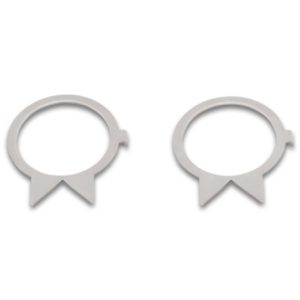 Vibrant Replacement Tab Lock Washer For Thermostatic Oil Cooler Adapter (2 Pack)