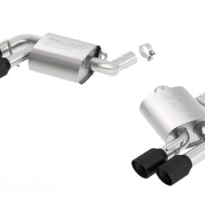 Borla 2016-2017 Chevrolet Camaro SS AT/MT S-Type Rear Section Exhaust w/o Dual Mode Ceramic Black