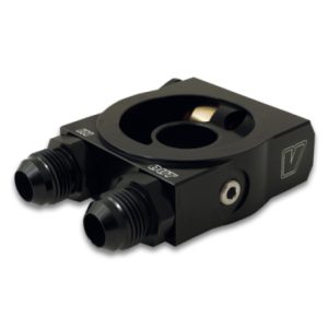 Vibrant Thermostatic Oil Cooler Sandwich Adapter w/Thermostat