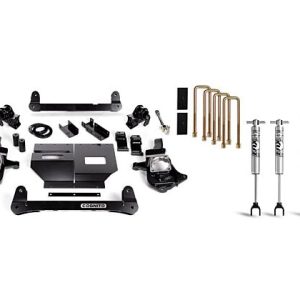 Cognito 11-19 Chevy/GMC Silv/Sierra 2500/3500 HD 2WD/4WD 4in Std Lift Kit w/ Fox PSMT 2.0 Shocks