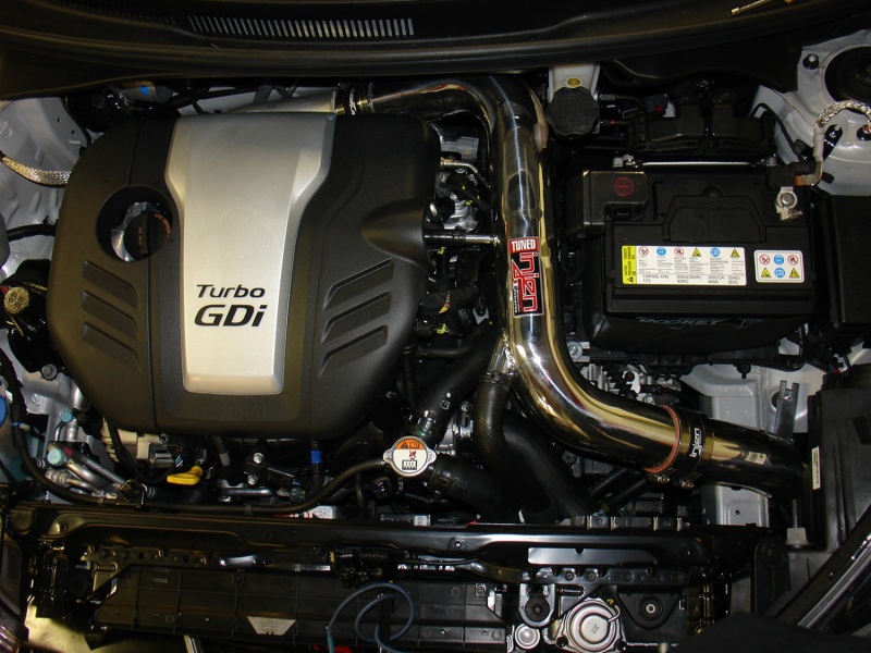 Injen 13 Hyundai Veloster Turbo 1.6L 4cyl Turbo GDI Black Cold Air Intake - Image 3