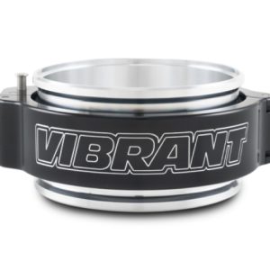 Vibrant 3.5in O.D. Aluminized HD 2.0 Clamp Assembly - Anodized Black