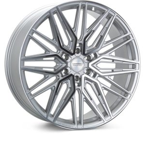Vossen HF6-5 22x10 / 6x139.7 / ET-18 / Super Deep Face / 106.1 - Silver Polished Wheel