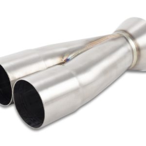 Vibrant 2-1 Merge Collector 2.00in Inlet I.D. x 3.00in Outlet O.D. 8.25in Overall Length