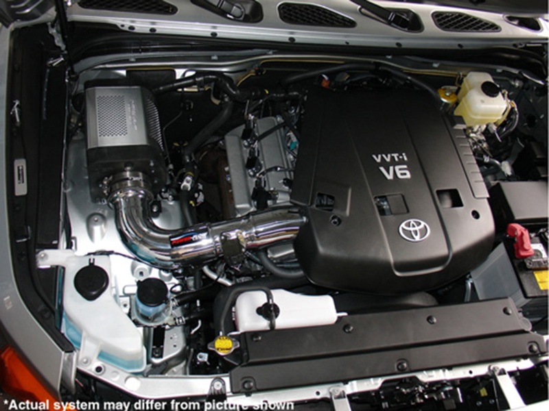 Injen 06-09 FJ 4.0L V6 w/ Power Box Wrinkle Black Power-Flow Air Intake System - Image 3