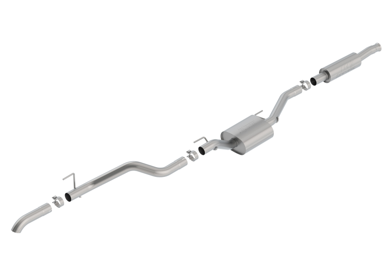 Borla 2020 Jeep Gladiator JT 3.6L V6 AWD 2.75in S-Type Climber Catback w/ Turndown Tip - Image 7