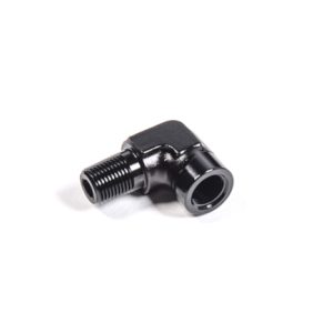 Radium Engineering 1/8in NPT Male to Female 90 Degree Fitting