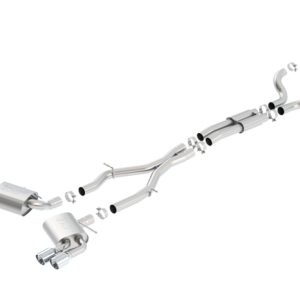 Borla 16-17 Camaro SS 6.2L Dual Tip Dual Split Rear Exit Dual Mode Catback Exhaust (NPP)