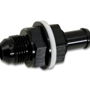 Vibrant Bulkhead Fuel Cell Adapter -6AN Male Flare x 3/8in Barb