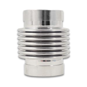 Vibrant SS Bellow Assembly w/ Liner 1.875in Inlet/Outlet ID x 2.75in OAL Electro Polished