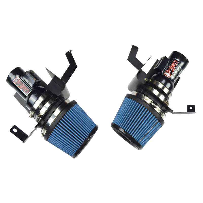 Injen 07-08 350Z 3.5L V6 Air Fusion and Air Horns Black Short Ram Intake - Image 2