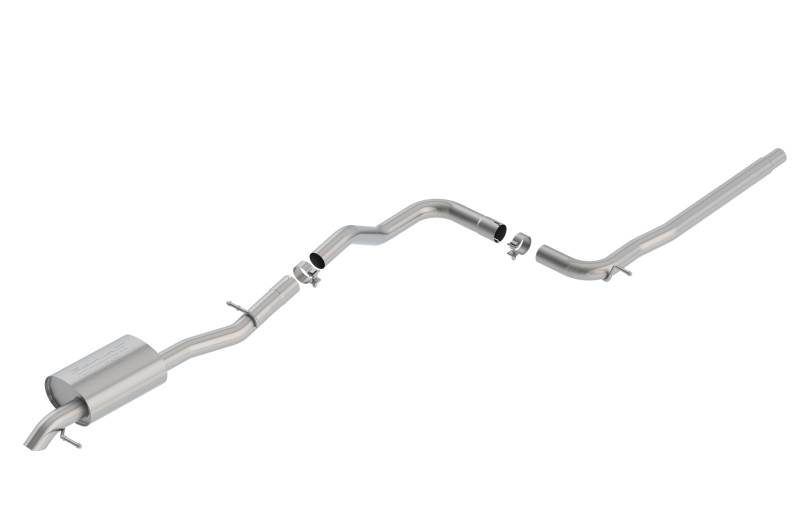 Borla 2019 Volkswagen Jetta 1.4L 2.5in Pipe Dia 2.5in Tip Turn Down Pipe S Type Catback Exhaust - Image 6
