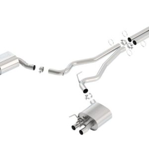 Borla 15-16 Ford Mustang Shelby GT350 5.2L ATAK Cat Back Exhaust (Uses Factory Valence)