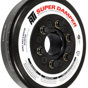 ATI Damper - 8.074in - Steel - John Deere - 466/619 Tractor - Chevy Front - 3 Ring - Diesel