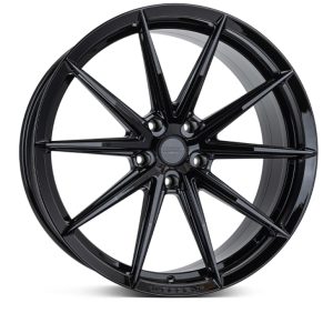 Vossen HFX-2 22x10.5 / 5x112 / ET8 / Super Deep Face / 66.5 - Gloss Black Wheel