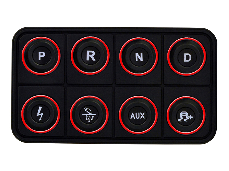 AEM EV 8 Button Keypad CAN Based Programmable Backlighting - Image 3