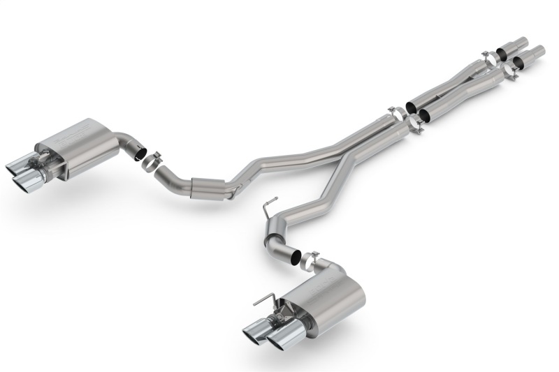 Borla 2018 Ford Mustang GT 5.0L AT/MT 3in S-Type Catback Exhaust w/ Valves - Image 6