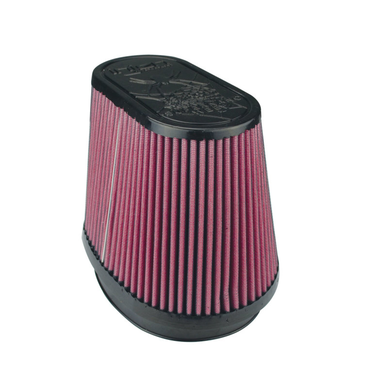Injen 8-Layer Oiled Cotton Gauze Air Filter 8.5x9.0in Oval ID / 7.0in Height / 4.0x8.0in Top - Image 6