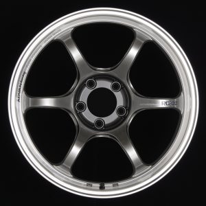 Advan RG-D2 15x8.0 +35 4-100 Machining & Racing Hyper Black Wheel