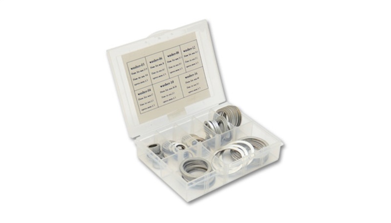 Vibrant Box Set of Crush Washers - 10 of each Size: -3AN to -16AN - Image 3