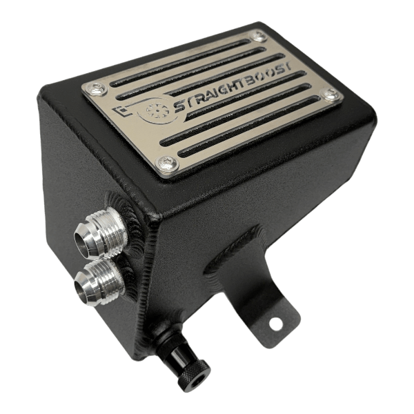 Aluminum Engine Oil Catch Can | Air Oil Separator 1987-1993 Toyota Supra MK3 MKIII Black - Image 8