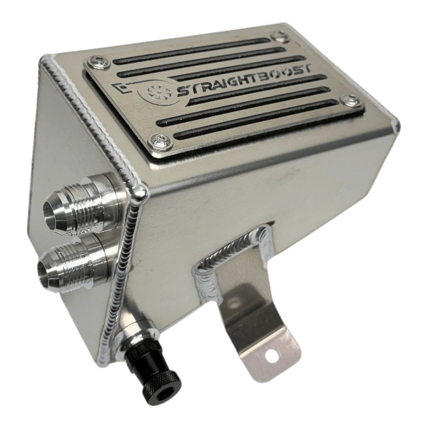 Aluminum Engine Oil Catch Can | Air Oil Separator 1987-1993 Toyota Supra MK3 MKIII Raw