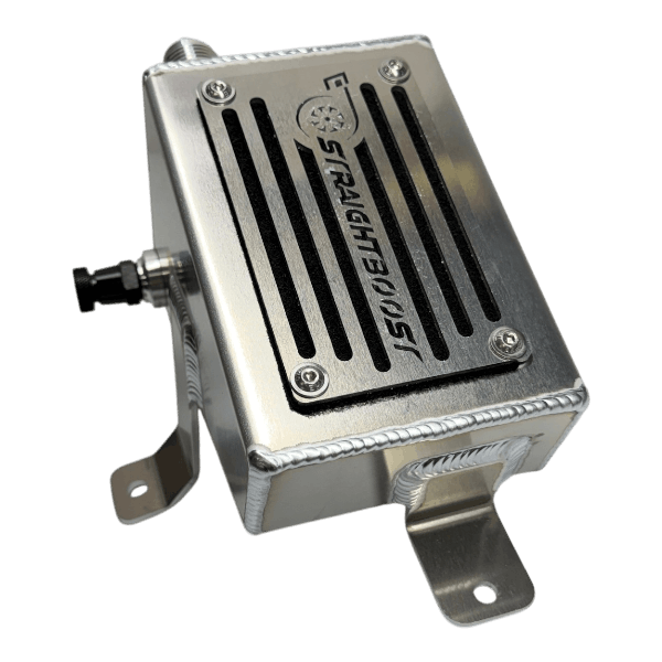 Aluminum Engine Oil Catch Can | Air Oil Separator 1987-1993 Toyota Supra MK3 MKIII Raw - Image 3