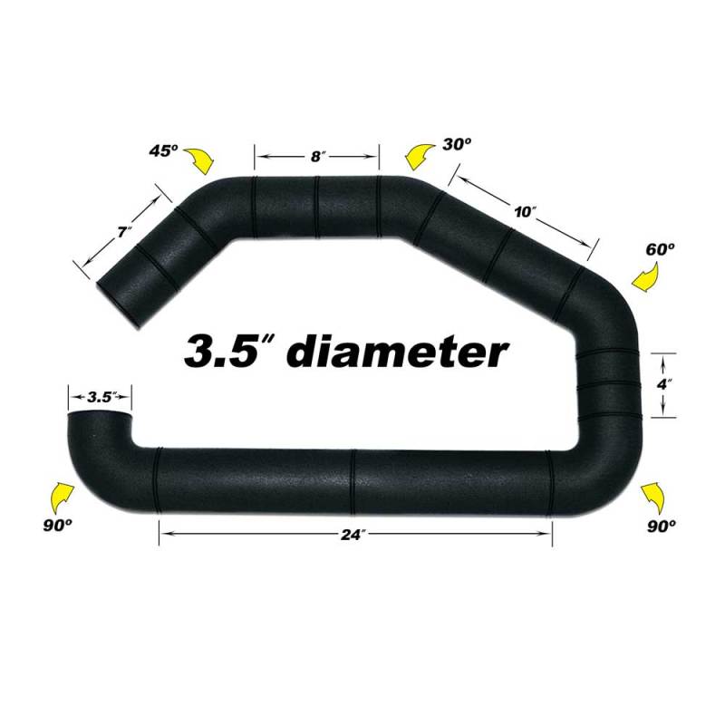 Airaid U-Build-It - 3.5in Intake Tube - Image 2