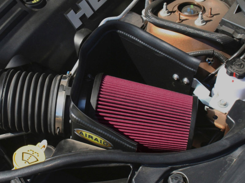 Airaid 11-14 Jeep GC / 11-13 Dodge Durango 3.6/5.7L CAD Intake System w/o Tube (Dry / Red Media) - Image 5