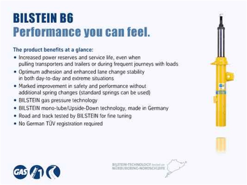 Bilstein B6 14-18 Subaru Forester Rear Monotube Shock Absorber - Image 7