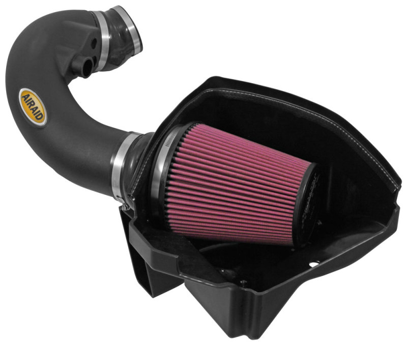 Airaid 12-13 Ford Mustang Boss 302 MXP Intake System w/ Tube (Oiled / Red Media) - Image 3