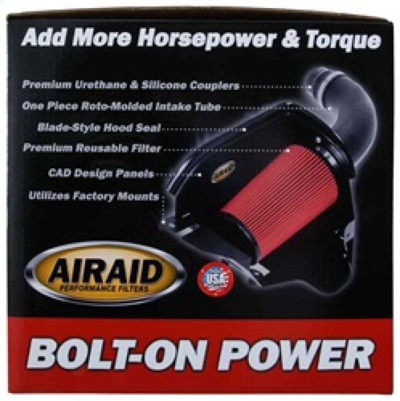 Airaid 11-14 Dodge Charger/Challenger MXP Intake System w/ Tube (Oiled / Red Media) - Image 9