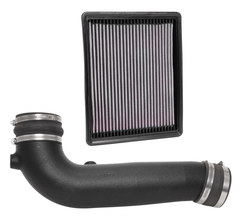 Airaid 17-18 GMC Sierra/Yukon V8-6.2L F/I Jr Intake Kit - Oiled / Red Media - Image 3
