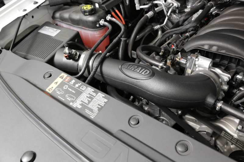 Airaid 17-18 GMC Sierra/Yukon V8-6.2L F/I Jr Intake Kit - Oiled / Red Media - Image 9