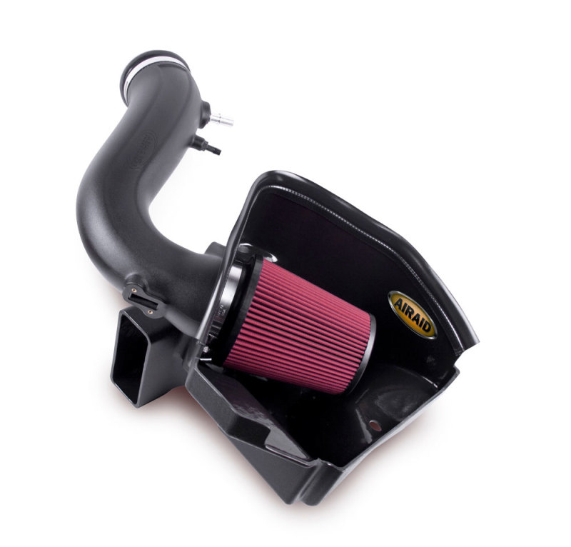 Airaid 11-14 Ford Mustang 3.7L V6 MXP Intake System w/ Tube (Oiled / Red Media) - Image 4