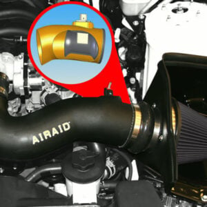 Airaid 05-09 Mustang GT 4.6L MXP Intake System w/ Tube (Dry / Black Media)