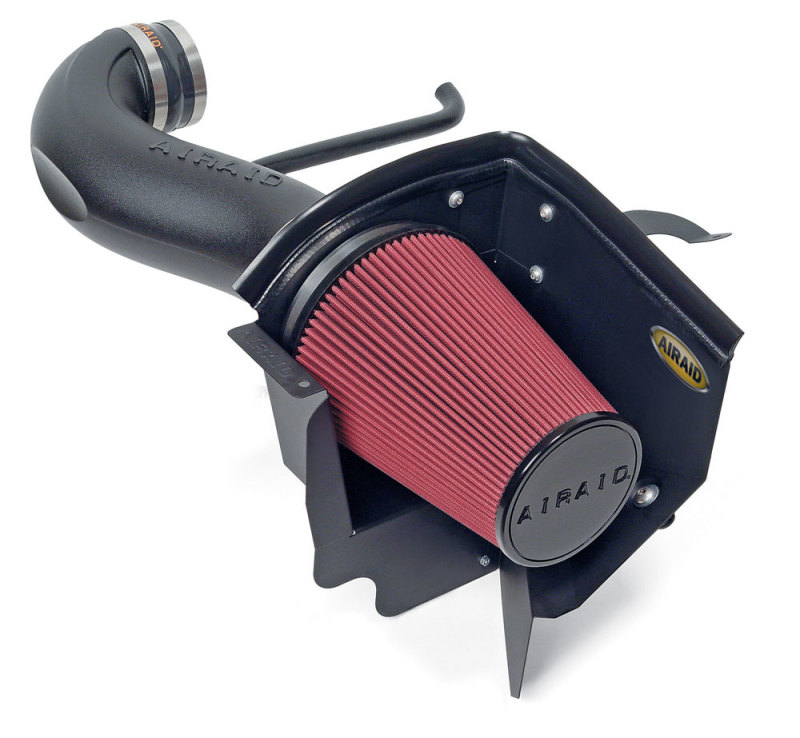 Airaid 06-10 Charger / 05-08 Magnum 5.7/6.1L Hemi CAD Intake System w/ Tube (Dry / Red Media) - Image 4