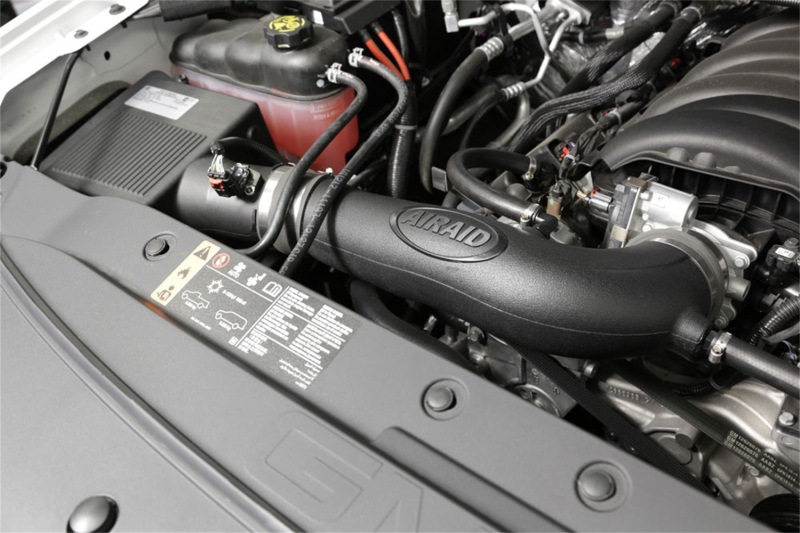 Airaid 17-18 GMC Sierra/Yukon V8-6.2L F/I Jr Intake Kit - Oiled / Red Media - Image 5