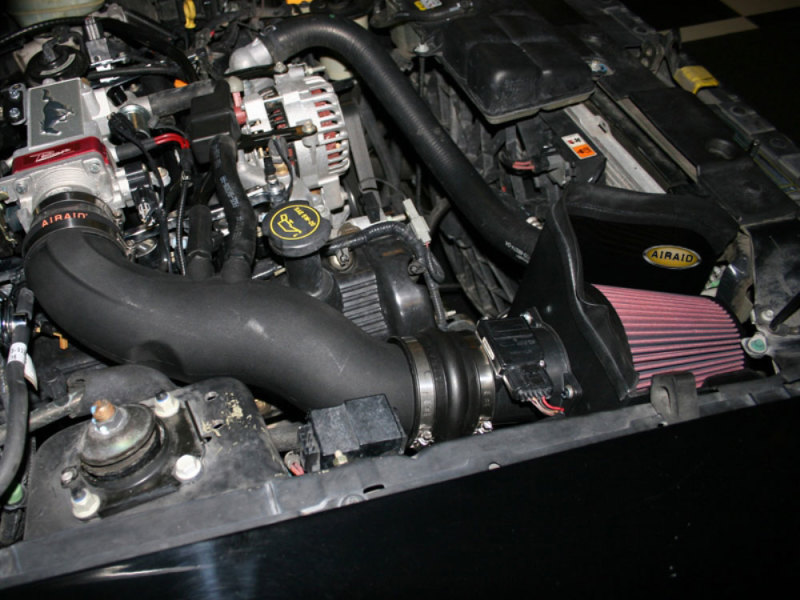 Airaid 99-04 Mustang GT MXP Intake System w/ Tube (Oiled / Red Media) - Image 3