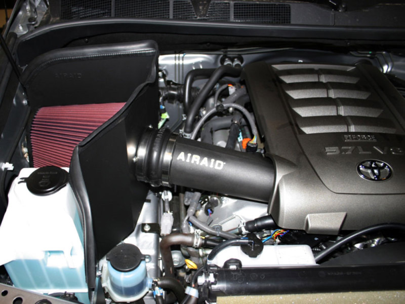 Airaid 07-14 Toyota Tundra/Sequoia 4.6L/5.7L V8 CAD Intake System w/ Tube (Dry / Red Media) - Image 5
