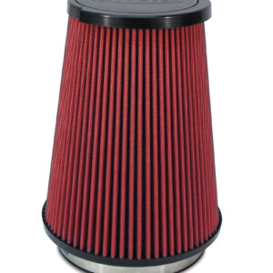 Airaid 10-14 Ford Mustang Shelby 5.4L Supercharged Direct Replacement Filter - Oiled / Red Media