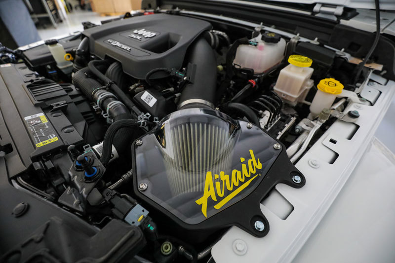 Airaid 20-21 Jeep Wrangler V6-3.0L DSL Performance Air Intake System - Hardware Included - Image 4
