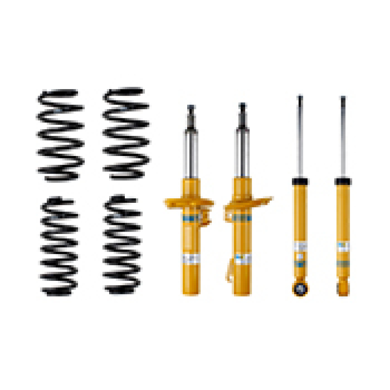 Bilstein B12 (Pro-Kit) 05-10 Volkswagen Jetta (All) Front & Rear Complete Suspension Kit - Image 3