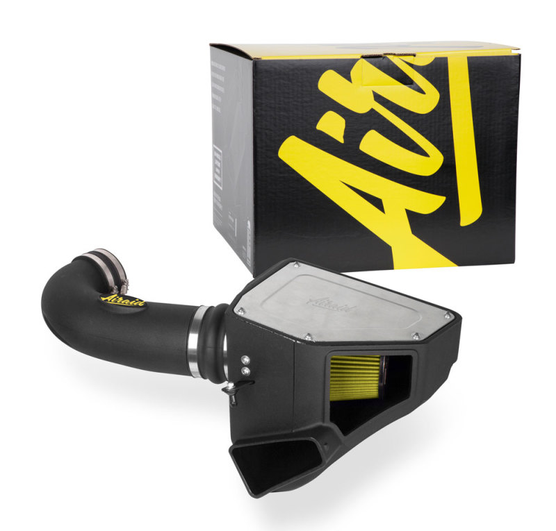 Airaid 16-20 Chevrolet Camaro SS V8-6.2L Performance Air Intake System (Oiled/Yellow Filter) - Image 3