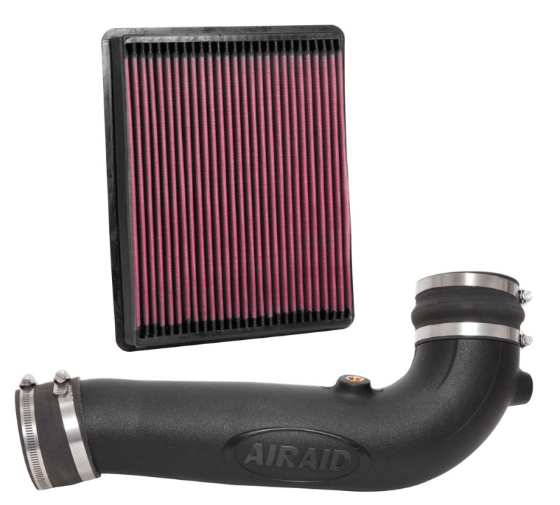 Airaid 17-18 GMC Sierra/Yukon V8-6.2L F/I Jr Intake Kit - Oiled / Red Media - Image 2