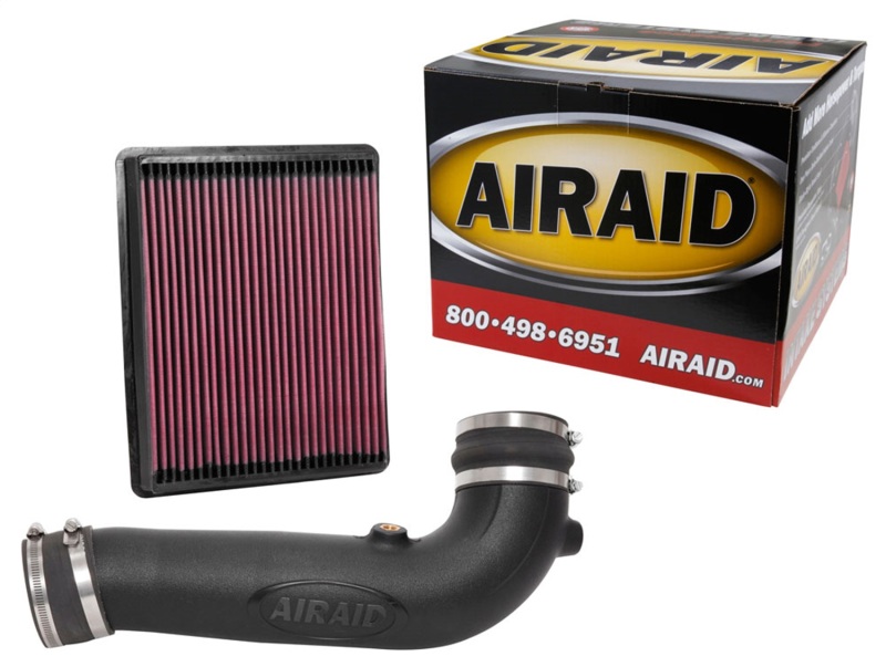 Airaid 17-18 GMC Sierra/Yukon V8-6.2L F/I Jr Intake Kit - Oiled / Red Media - Image 6
