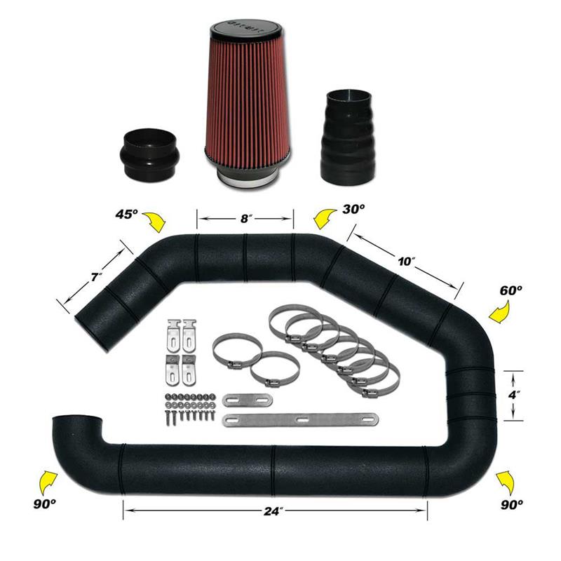 Airaid U-Build-It - Universal 4in Master Kit I w/700-470 (9in) Filter - Image 9