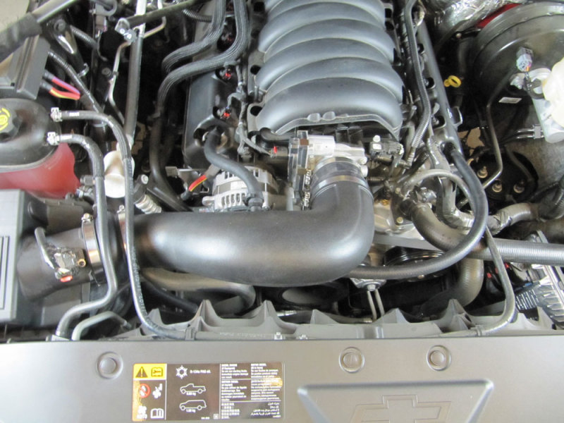 Airaid Jr. Intake Kit, Oiled / Red Media 14-15 Chevrolet Silverado, 14-15 GMC Sierra, 2015 Sub. 5.3L - Image 2